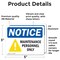 Signmission Maintenance Personnel Only, 5 in W x Rectangle, Vinyl Decal OS-2PACK-NS-D-35-L-15921 - alternate 4